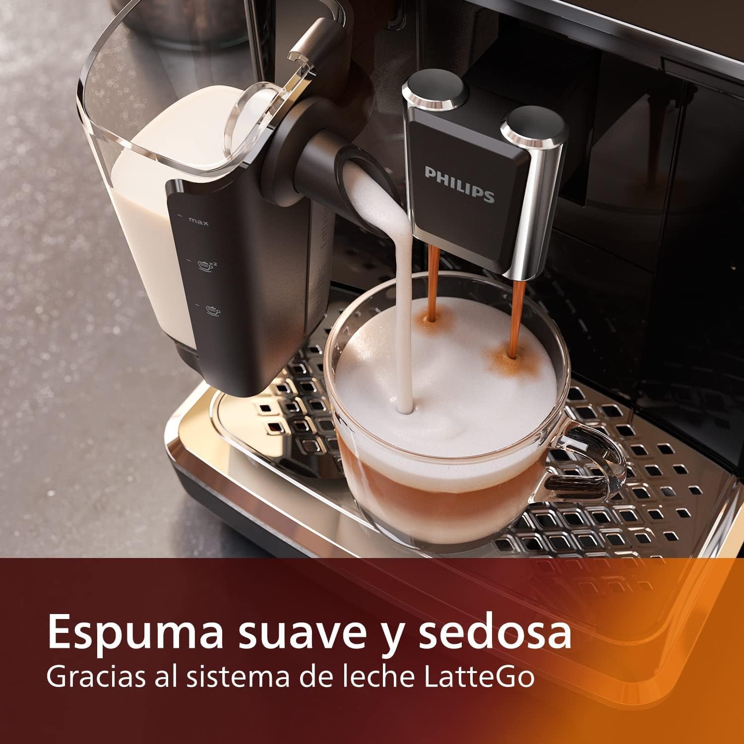 Fully Automatic Espresso Machine with Milk Frother and Touch Display F511