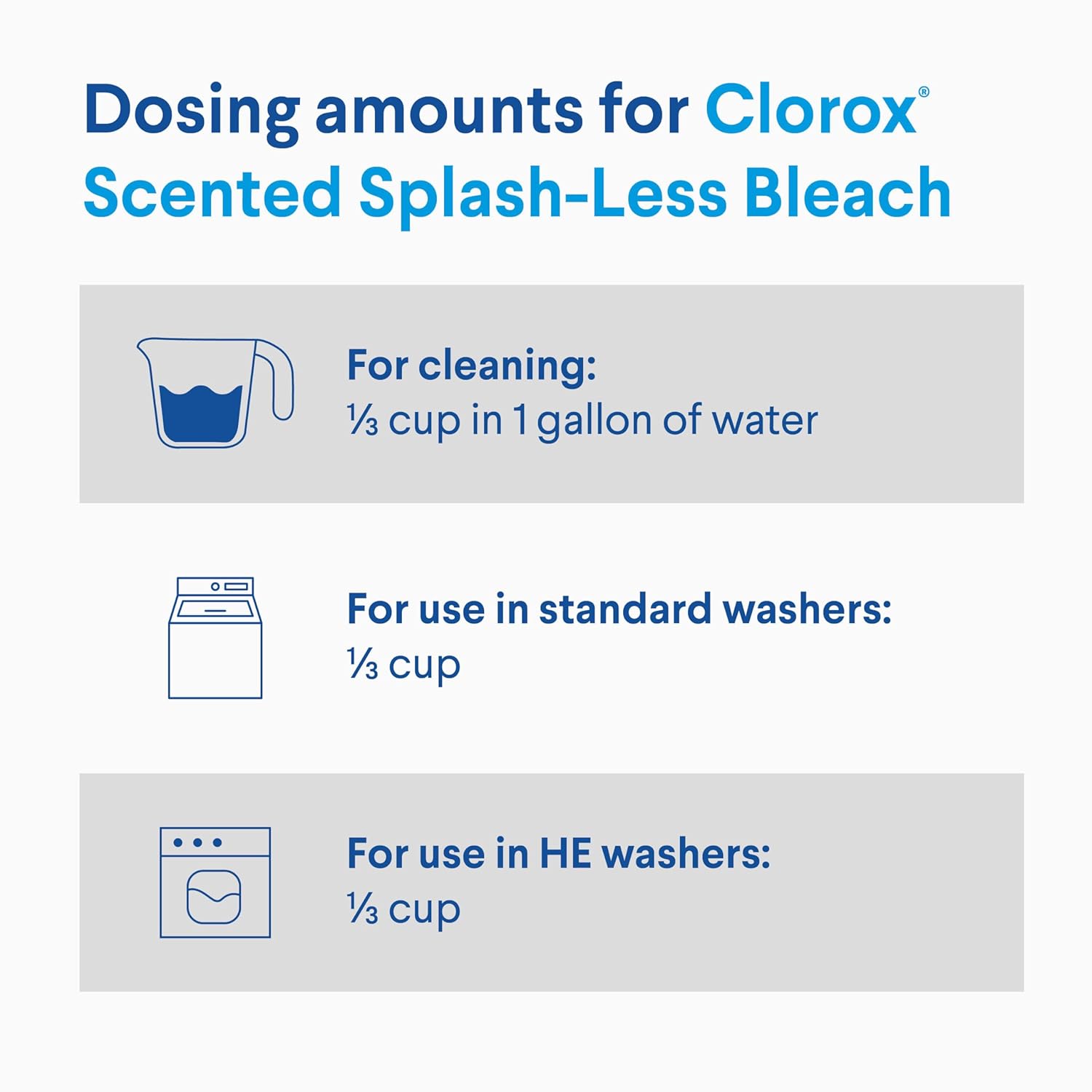 Concentrated Bleach, Clean Linen, 77 Ounce Bottle Y426023
