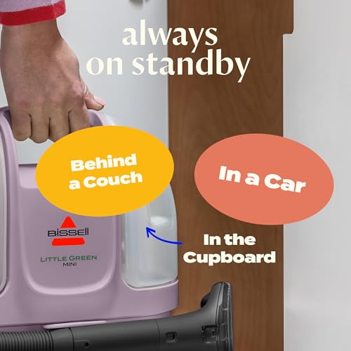 Portable Carpet and Upholstery Deep Cleaner with Self-Cleaning Tool K334