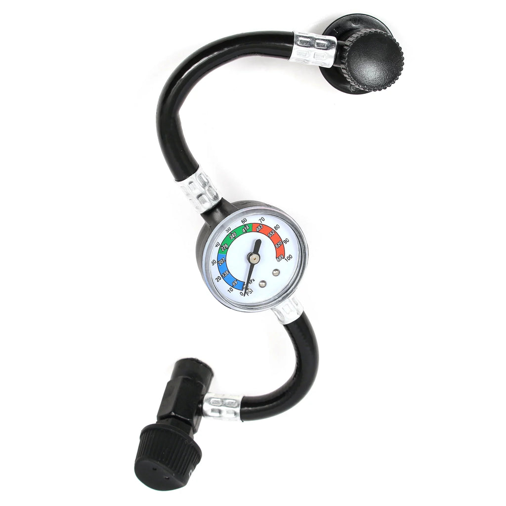 R-134a Automotive Refrigerant with Reusable Hose and Gauge, 18 oz O826760