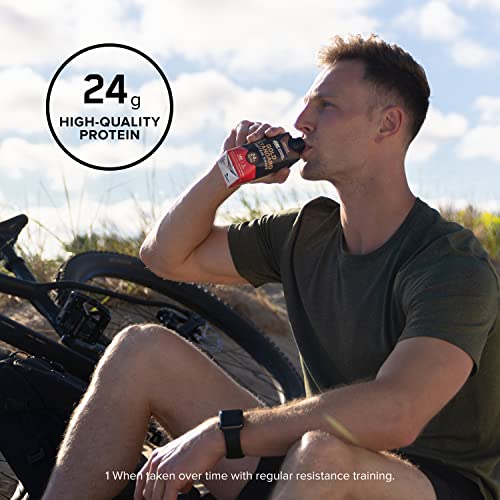 Protein Shake, 24g Protein, Ready to Drink, Gluten Free, Chocolate, 11 Fl Oz, 12 Count S505