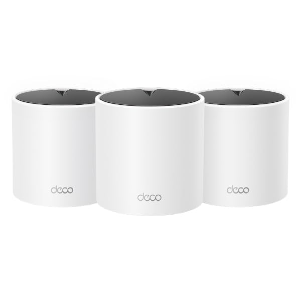 Mesh WiFi System 3-pack, 5500 sq ft Coverage, Gigabit Ports F56237