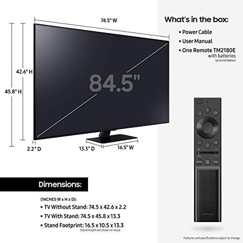 QLED 4K Smart TV 85 inch X9707
