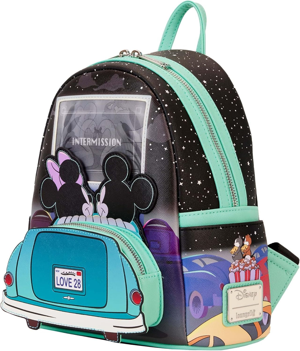 Mickey & Minnie Date Night Drive-In Lenticular Mini Backpack N1373