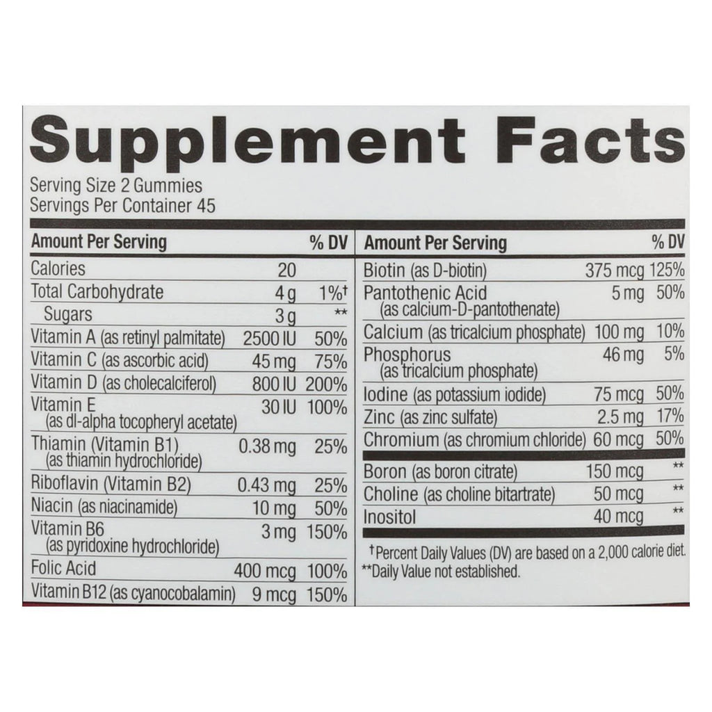 Women’s Multivitamin Berry, 90 Count B91405