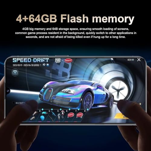 Unlocked Smartphone 4GB 64GB Android 13 6.72" 6000mAh Dual SIM Purple K162
