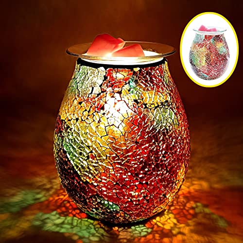 Mosaic Wax Melt Warmer, Electric Plug-in for Scented Wax R19873