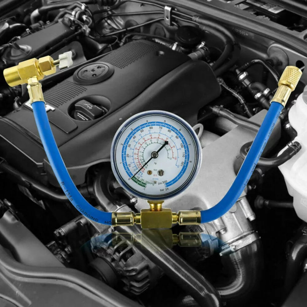 R134A Charging Hose with Gauge for Refrigerator AC L8771