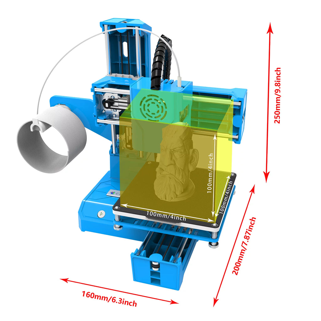 Mini 3D Printer for Kids and Beginners, High Accuracy I68770