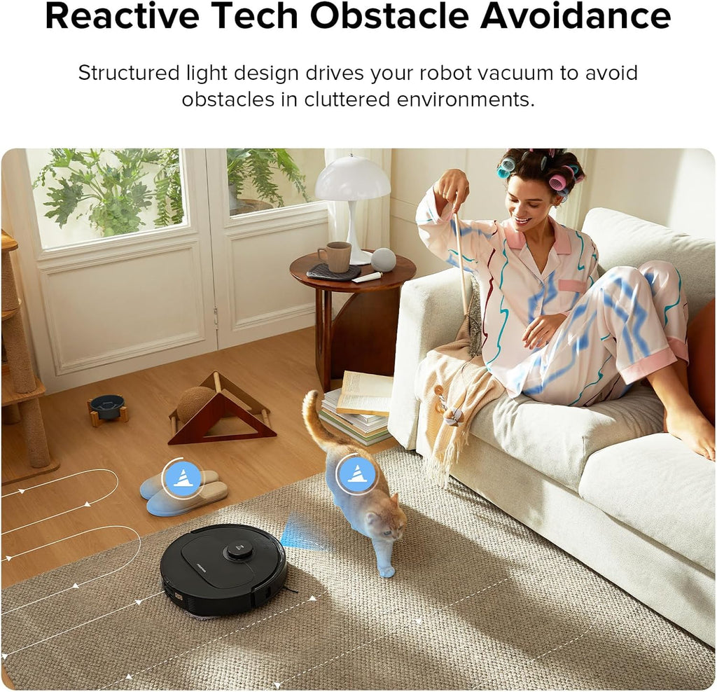 Robot Vacuum and Mop with Multi-Surface Floor K2750