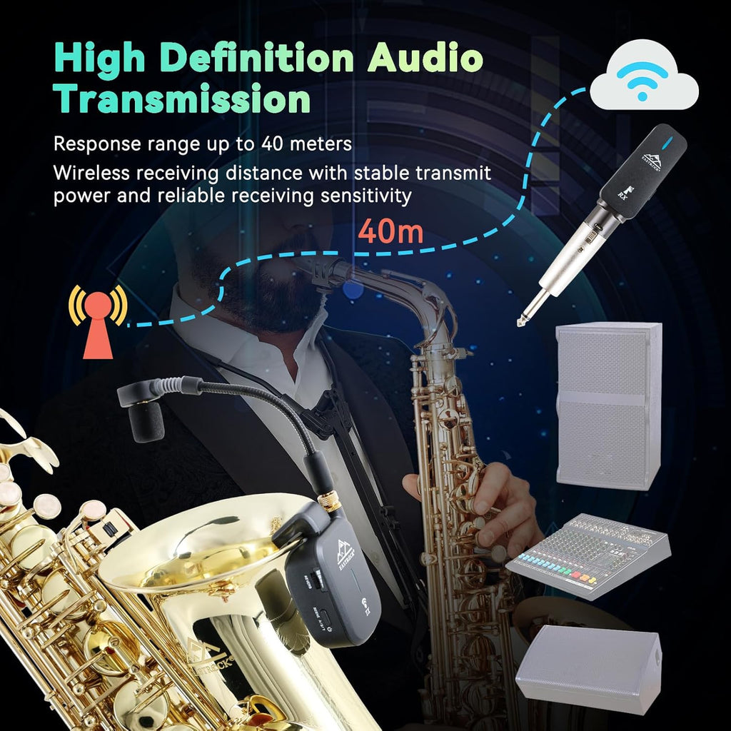 Alto Saxophone E Flat with Wireless System M604200
