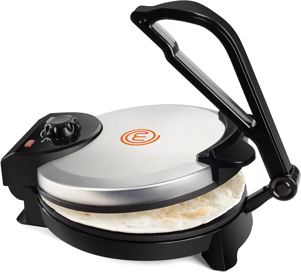 Electric Tortilla Maker for Homemade Flatbread, Non-stick N31441