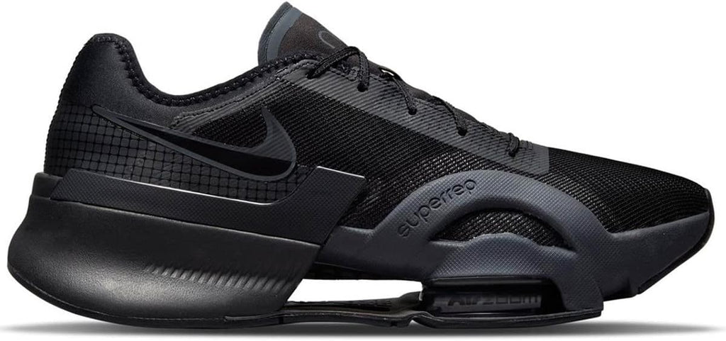Men's Running Trainers Sneakers, Black Q20040