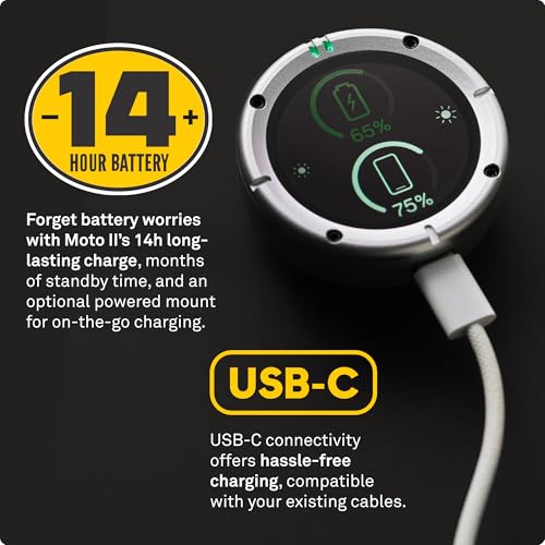 Motorcycle GPS Tracker with Waterproof Design and 14-Hour Battery H262268