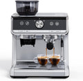 Coffee Machine 20 Bar Pressure, Stainless Steel Espresso Maker Cappuccino, And Macchiato With Milk Frother 2.8l Water Tank, Commercial Espresso Machine Barista Kit, For Latte