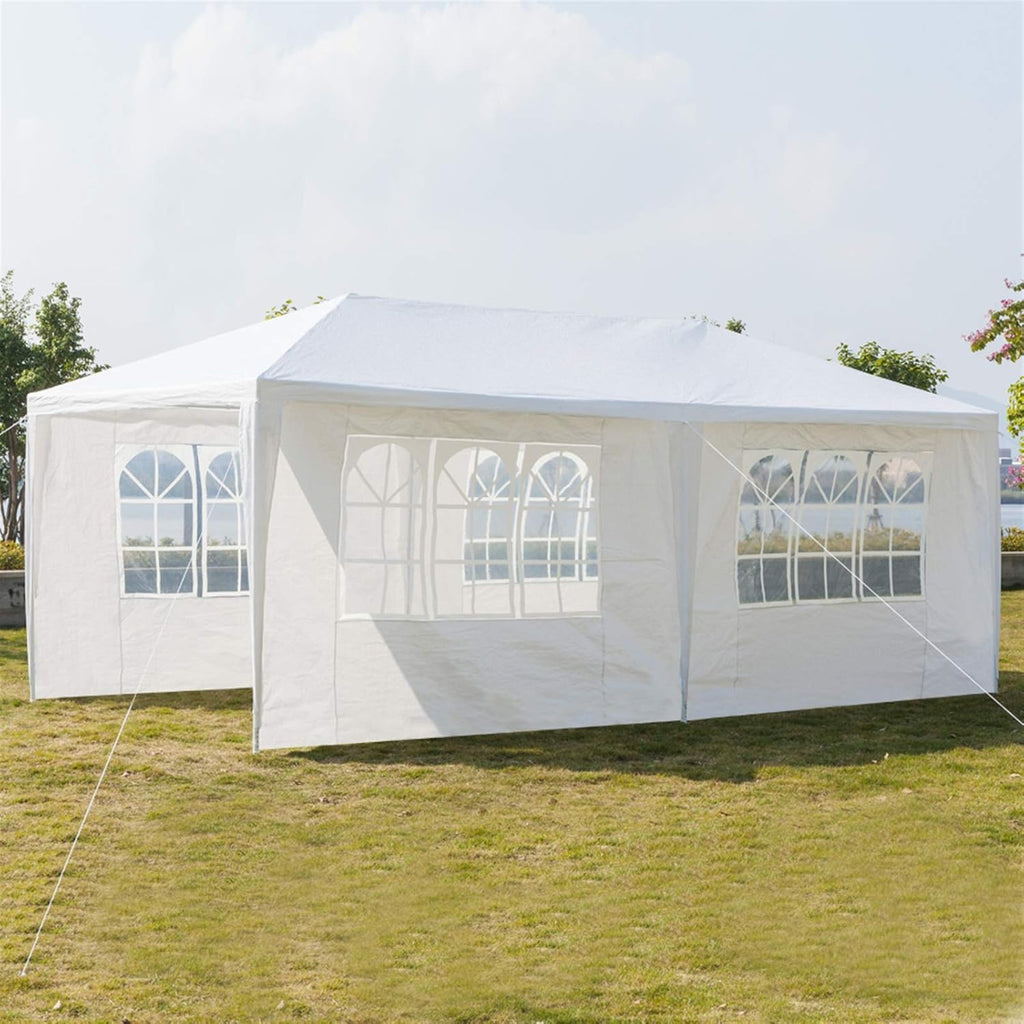 Outdoor Party Tent with Sidewalls and Windows, 10x20 O534225