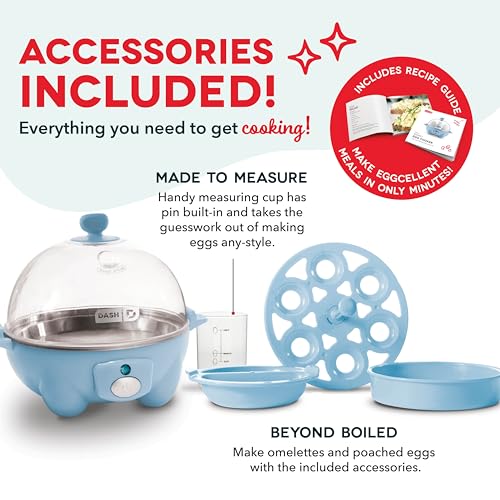 6 Egg Capacity Electric Egg Cooker with Auto Shut Off - Black U471