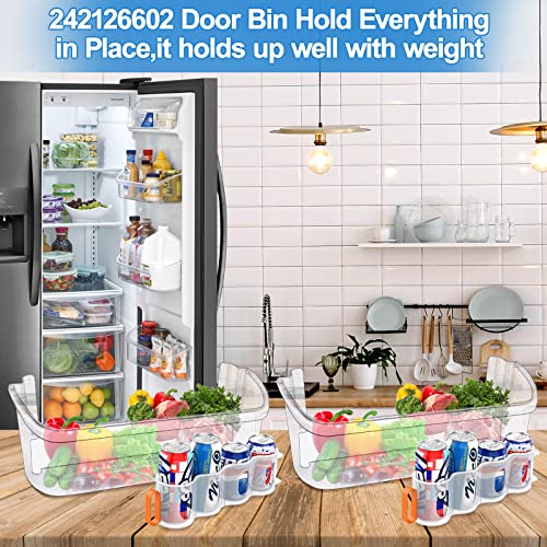Refrigerator Door Bin Shelf Replacement, 2 Pack Y43021