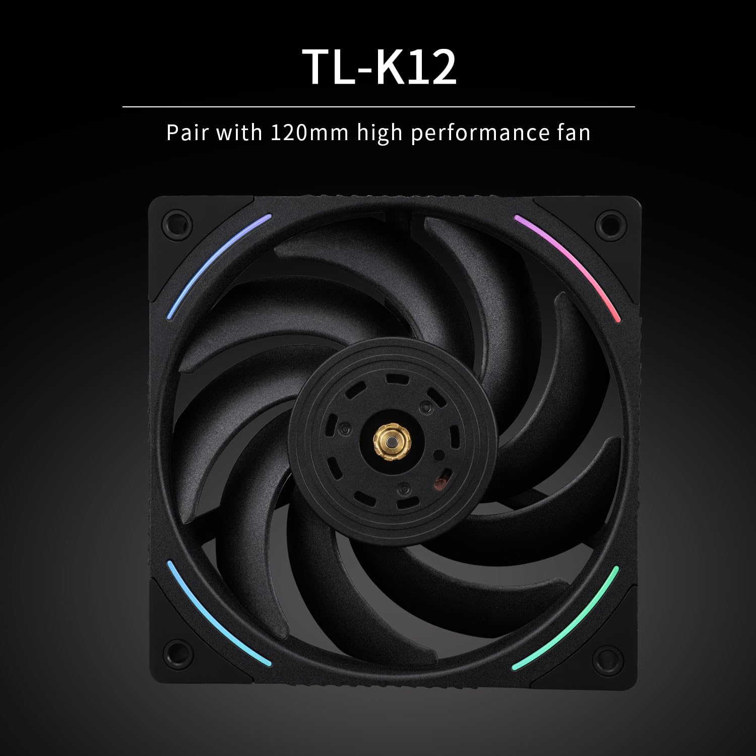 CPU Cooler with Dual PWM Fans and 7 Heat Pipes R16020