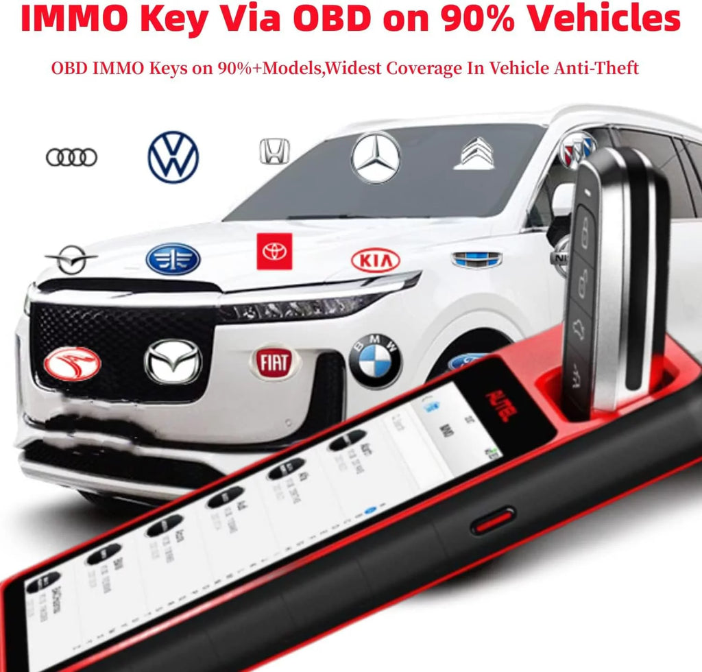 Key Fob Programmer Immobilizer Tool with Blank IKEY I9174