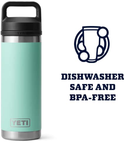 18 oz Vacuum Insulated Stainless Steel Bottle with Chug Cap E63440