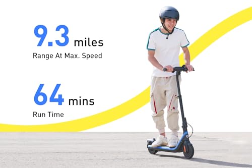 Electric Scooter for Kids Ages 6-14, Adjustable Handlebar, Up to 132 lbs N834