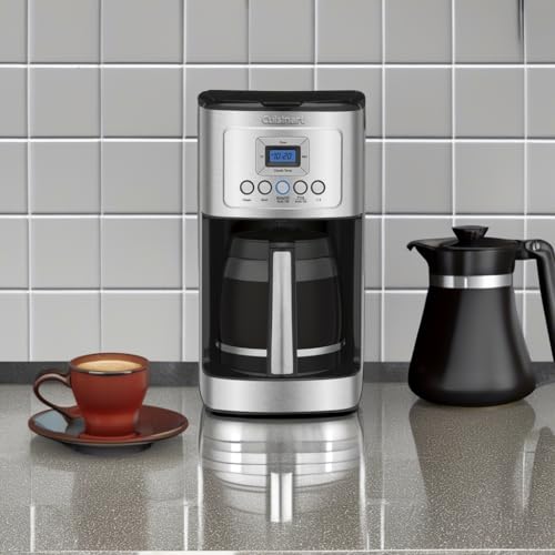 14-Cup Coffee Maker with Glass Carafe, Brew Strength Control, Stainless Steel V144891