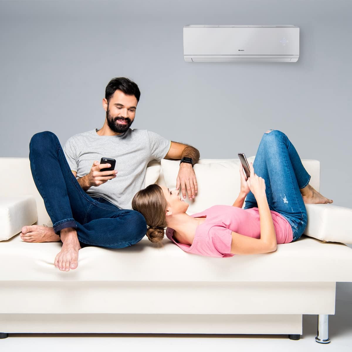 36,000 BTU Multi-Zone Wall Mount Mini Split Air Conditioner Heat Pump 208-230V C29899