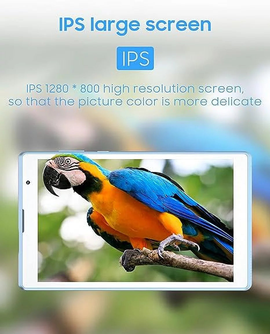 8 inch Android Tablet, 32GB Storage, Quad-Core Processor, IPS HD Touchscreen G1873
