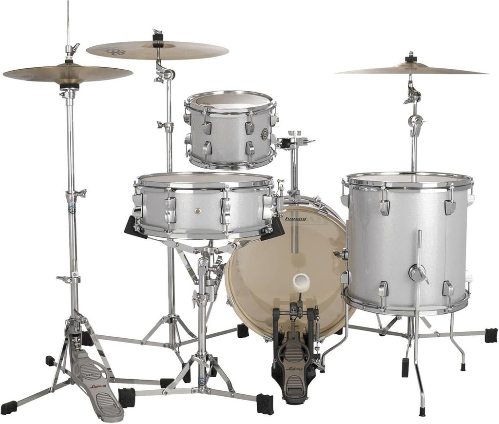 4-Piece Drum Set Shell Pack, Silver Sparkle B959715