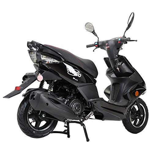 Moped 150 Street Gas Adult Bike with 10" Aluminum Wheels Q316935