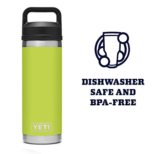 18 oz Vacuum Insulated Stainless Steel Bottle with Chug Cap E63440