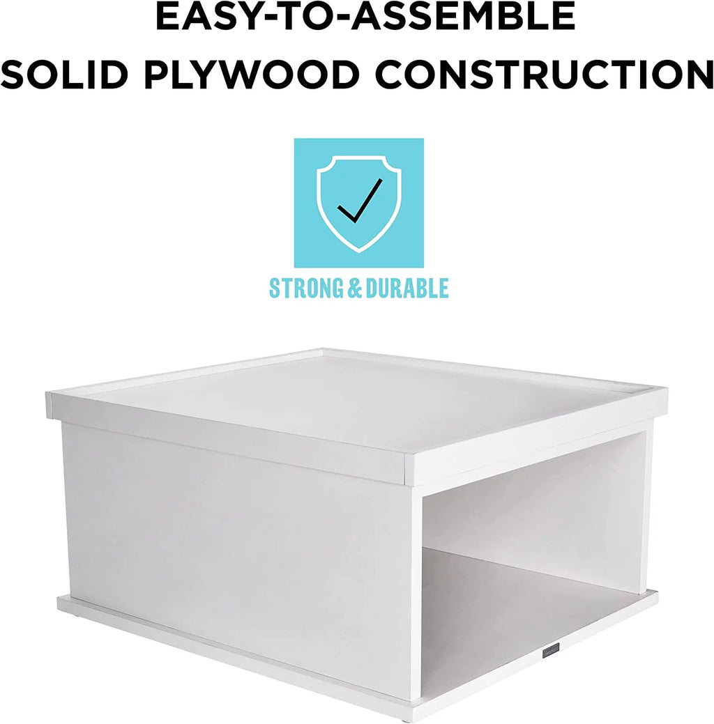 Wooden Laundry Pedestal for Washer & Dryer A3719