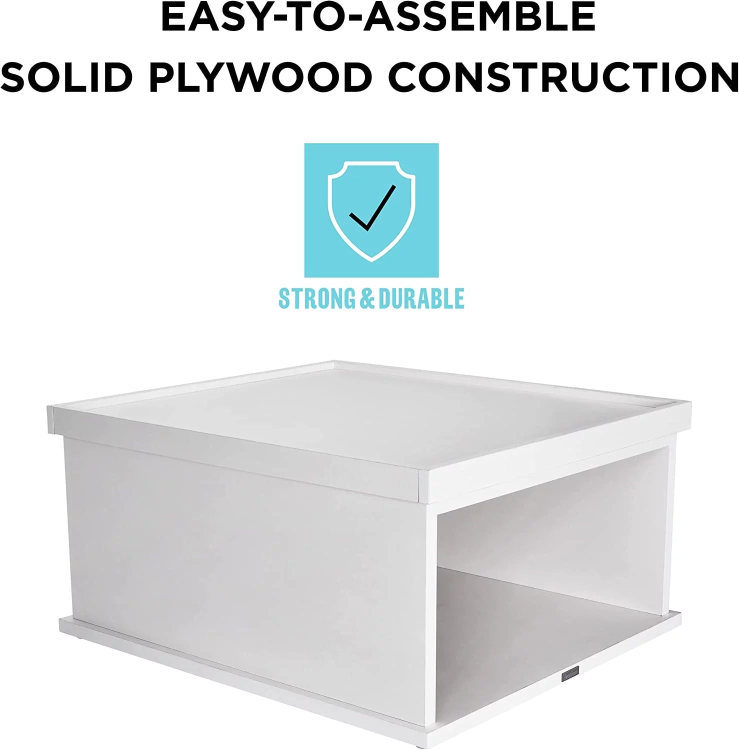 Wooden Laundry Pedestal for Washer & Dryer A3719