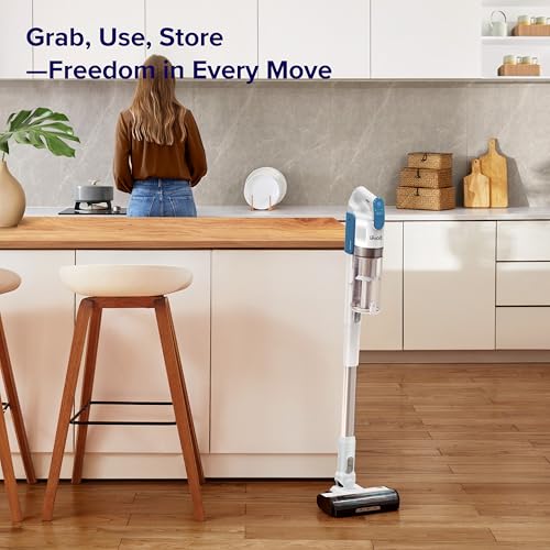 Cordless Stick Vacuum Cleaner with Tangle-Resistant Design, 50-Minute Runtime T113949