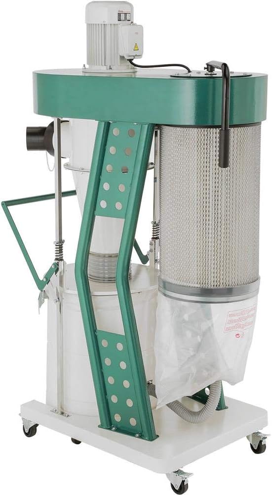 1-1/2 HP Portable Cyclone Dust Collector G1091