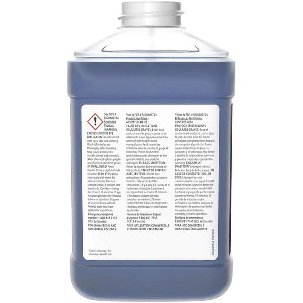 Glass and Multi-Surface Cleaner Concentrate, 84.5 fl oz, Ammonia Scent P5171