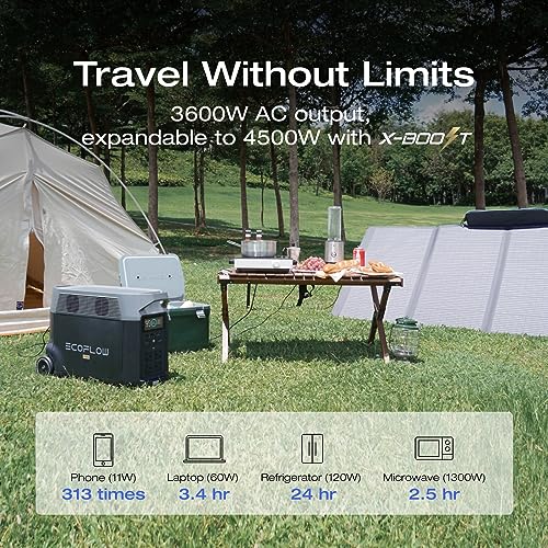 8000Wh Home Battery Backup with 50 Amp Hub, 120/240V 8000W Output P16882