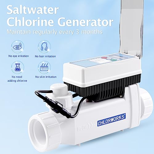 Salt Cell for Pool, Compatible with IC40, Salt Chlorine Generator, up to 40,000 Gallon X5051