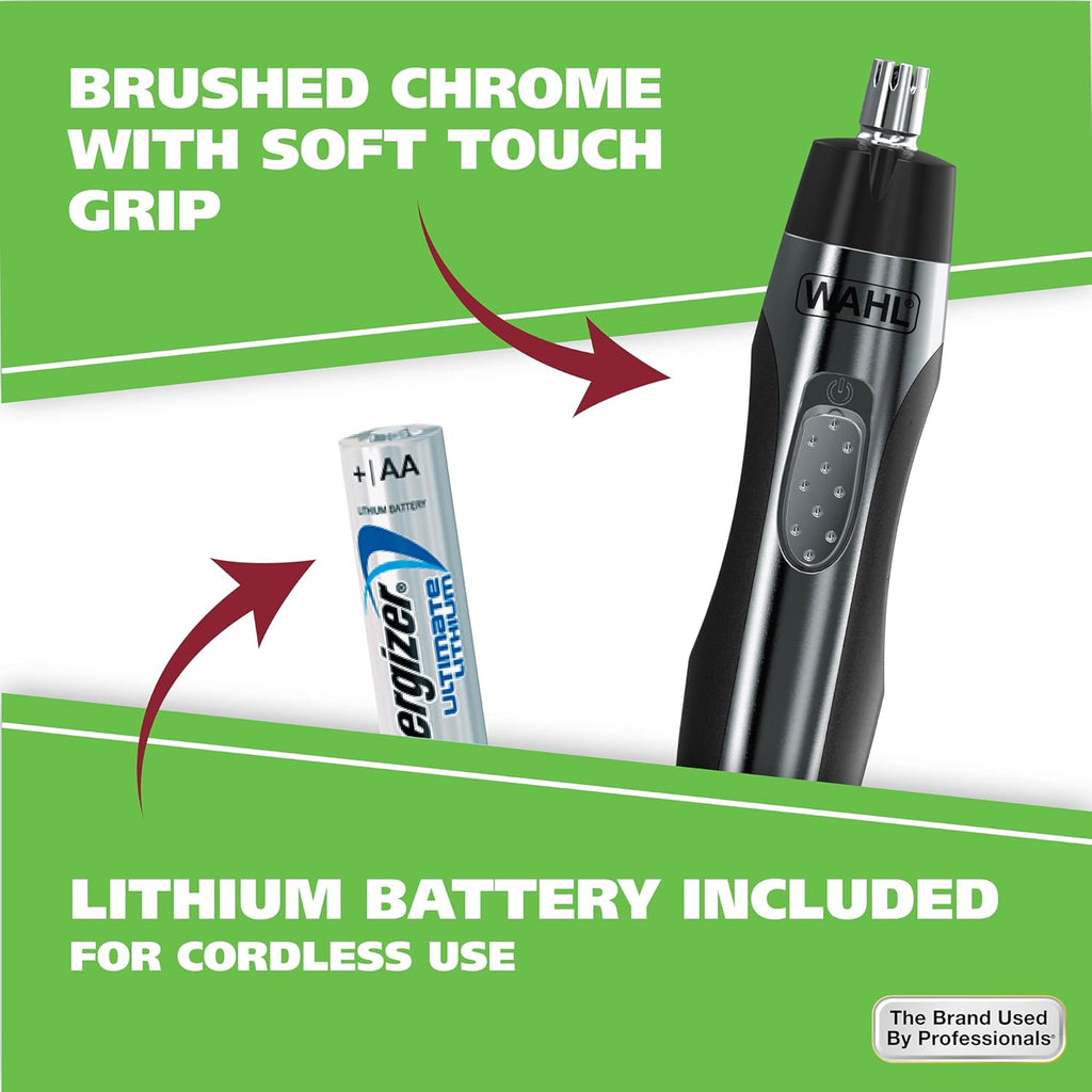 Lithium Powered Lighted Ear, Nose & Brow Trimmer U2366