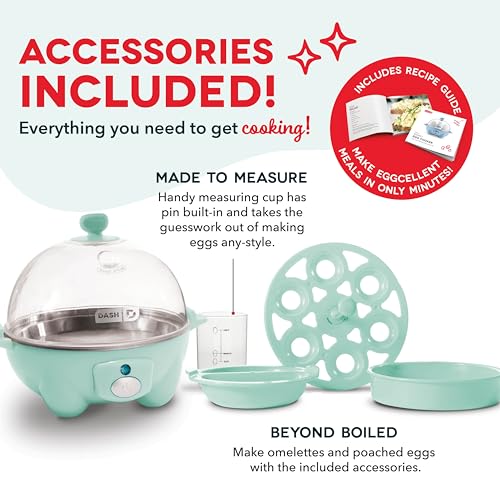 6 Egg Capacity Electric Egg Cooker with Auto Shut Off - Black U471