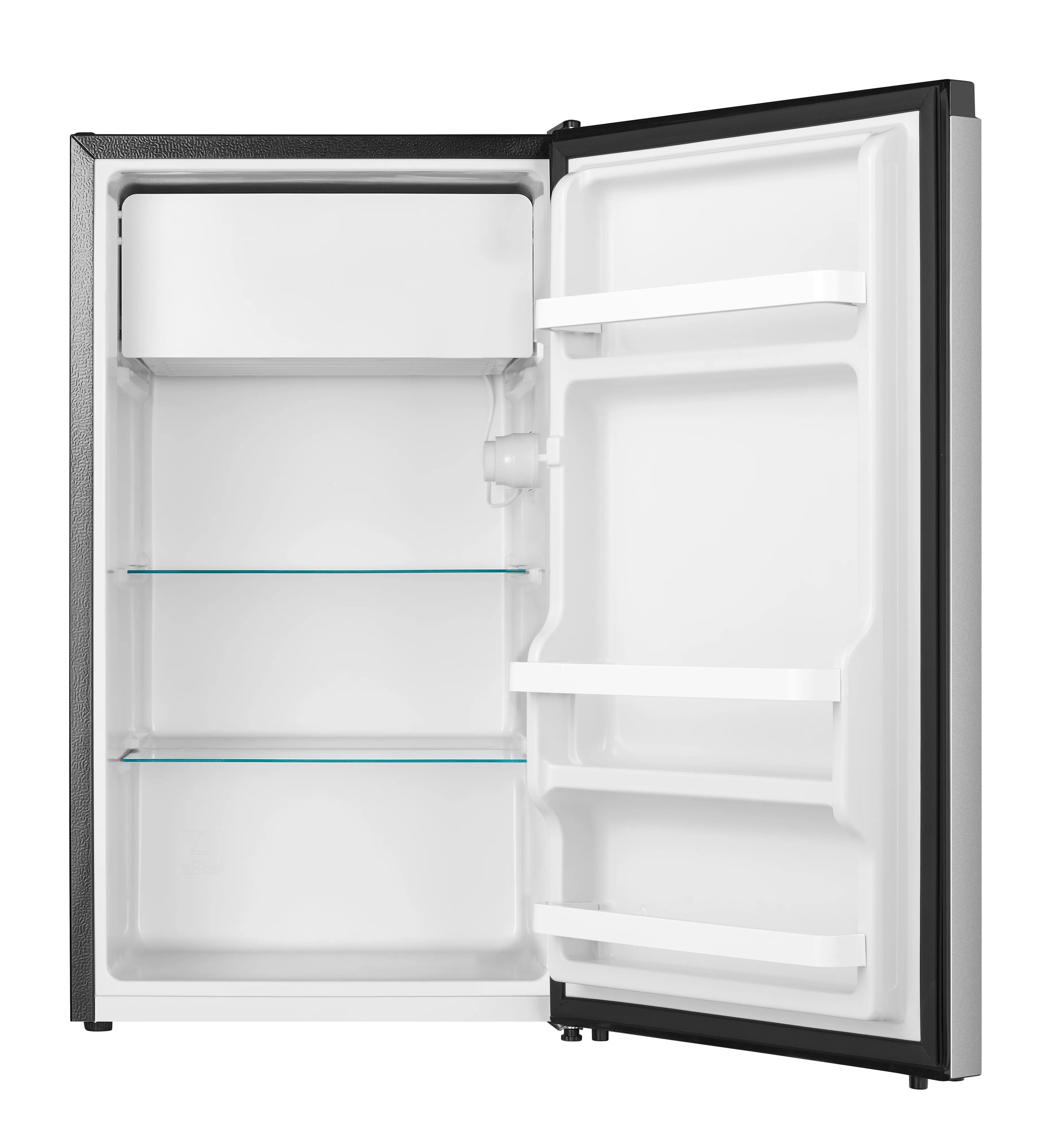 Mini Fridge with Chiller, Silver D7148