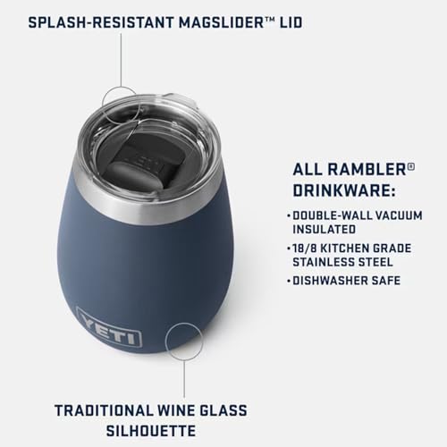 10 oz Wine Tumbler, Vacuum Insulated, Stainless Steel P5140