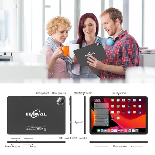 11 inch Android 14 Tablet 128GB ROM 16GB RAM 4G LTE WiFi Octa-Core W36923