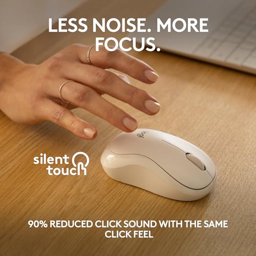 Wireless Mouse, 2.4GHz USB Receiver, 12-Month Battery, 1000 DPI Optical Tracking I608686