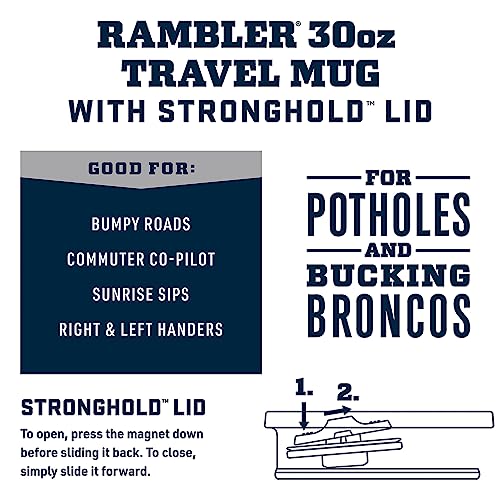 30 oz Stainless Steel Travel Mug with Vacuum Insulation N654379