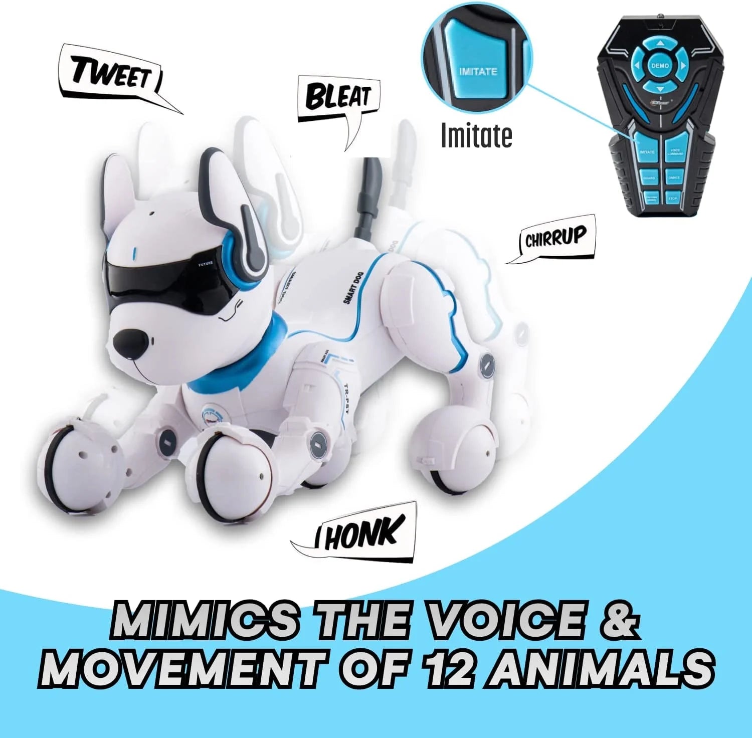 Remote-Controlled Robot Dog Toy for Kids R11537