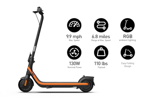 Electric Scooter for Kids Ages 6-14, Adjustable Handlebar, Up to 132 lbs N834