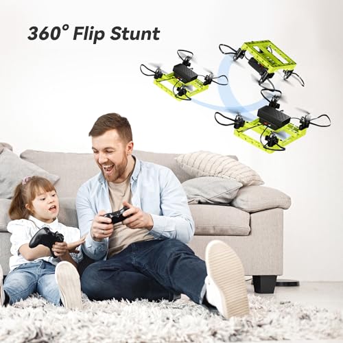 Mini Drone for Kids, 5-in-1 DIY Building Kit, Altitude Hold, 3D Flips J4141
