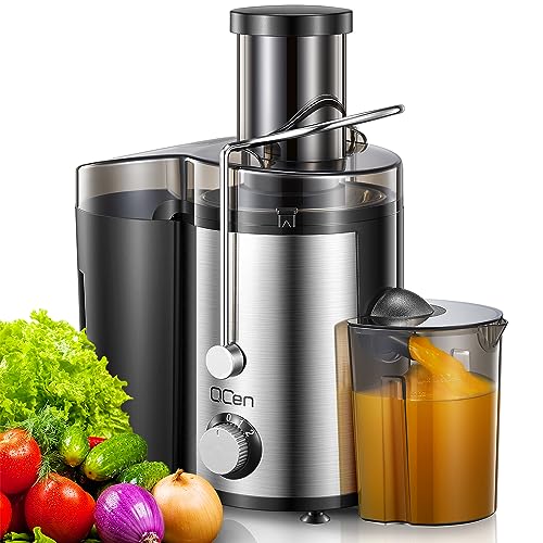Juicer Machine, 800W Centrifugal Extractor with Wide Mouth Feed Chute, Stainless Steel, BPA-free Y425329